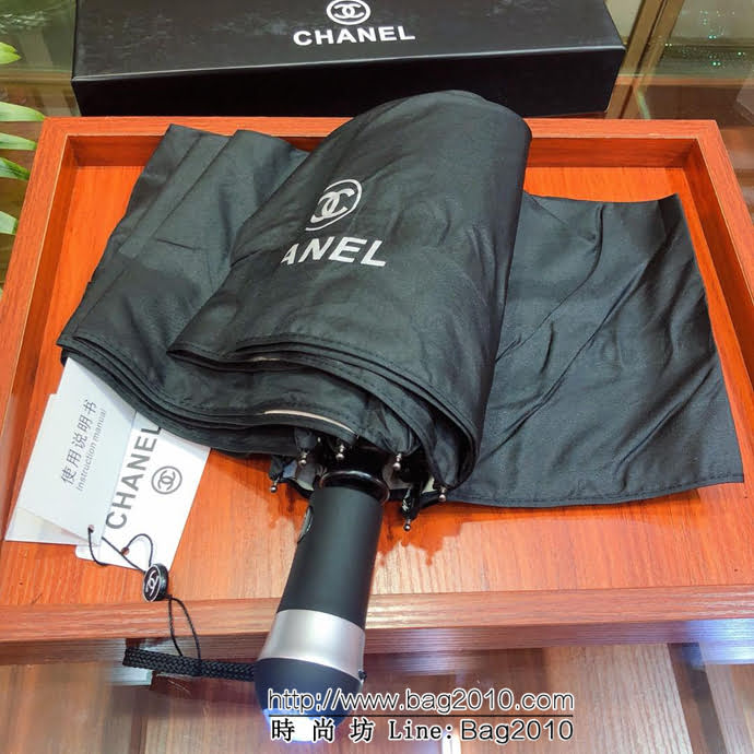 CHANEL香奈兒 亞太專櫃 最新款山茶花 全自動UV晴雨傘 防雨防紫外線隔熱傘  sll1030